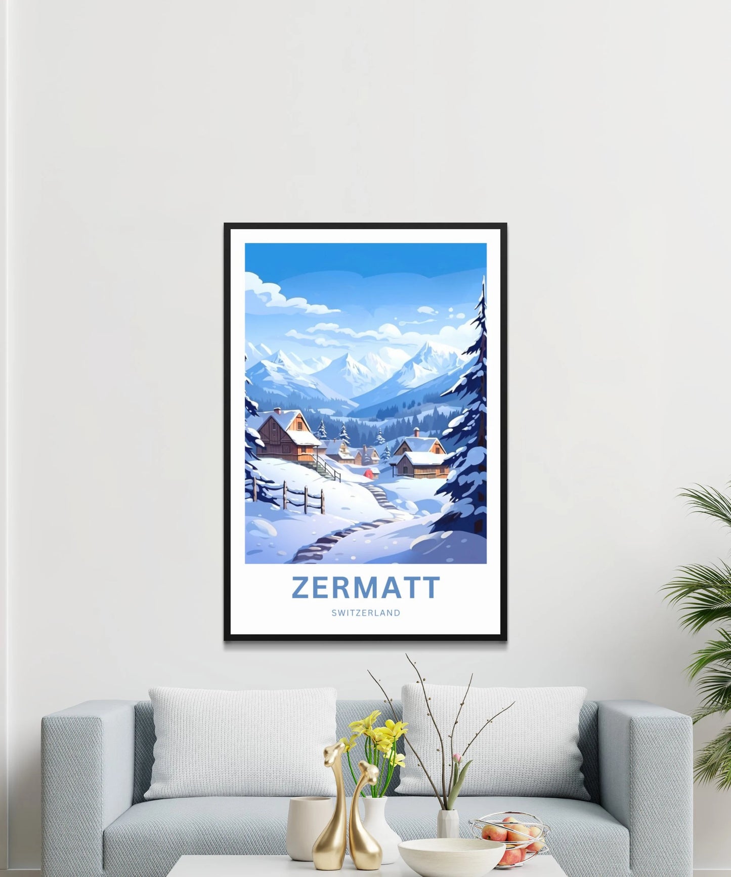 Zermatt Travel Poster