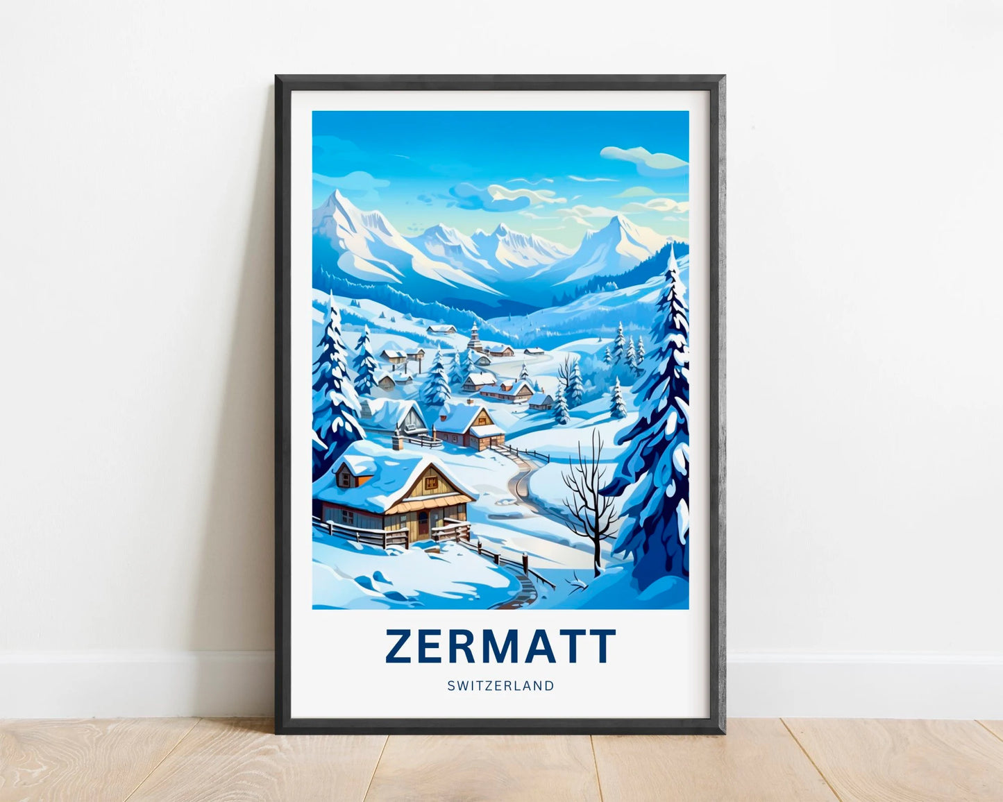 Zermatt Travel Poster