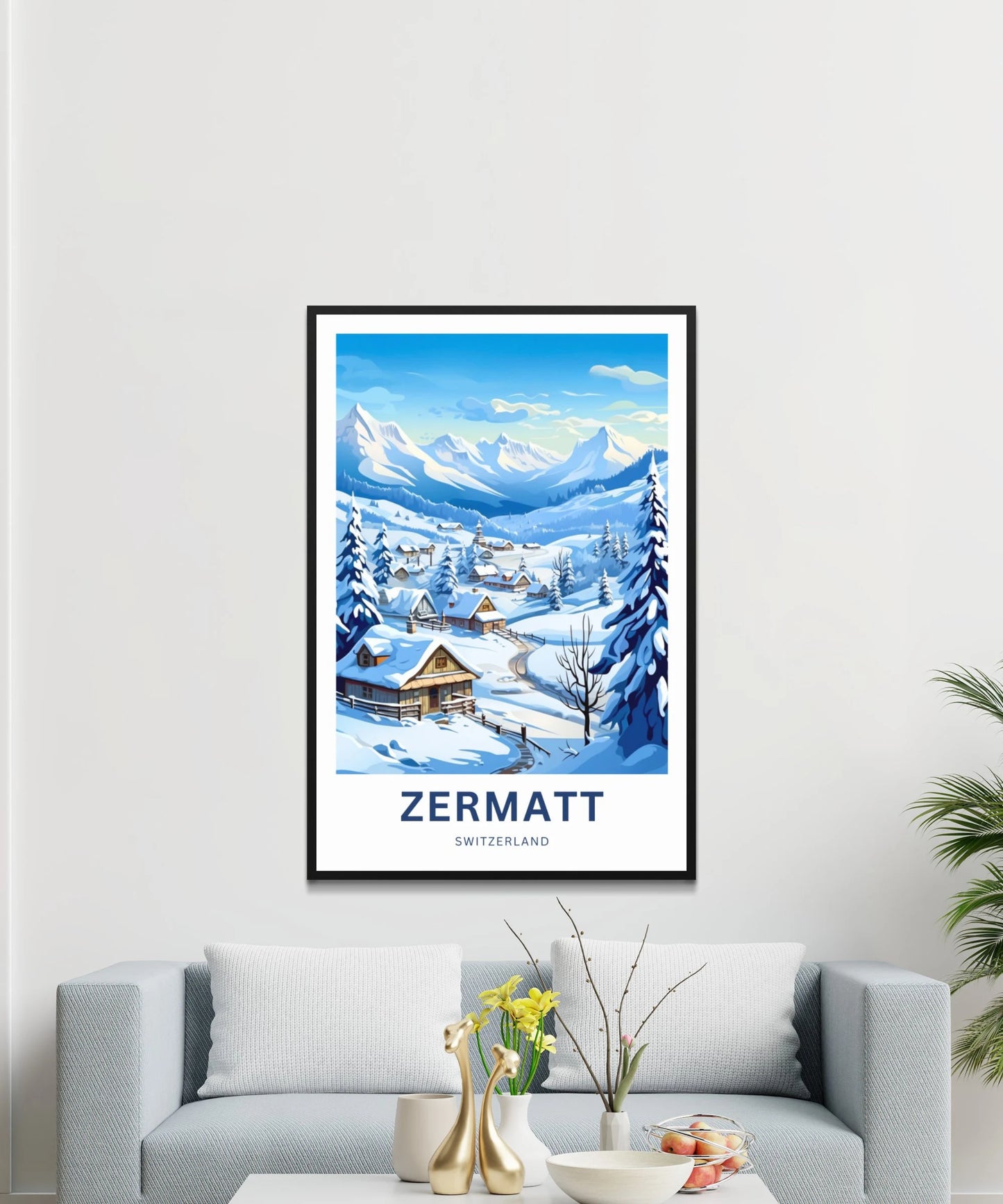 Zermatt Travel Poster