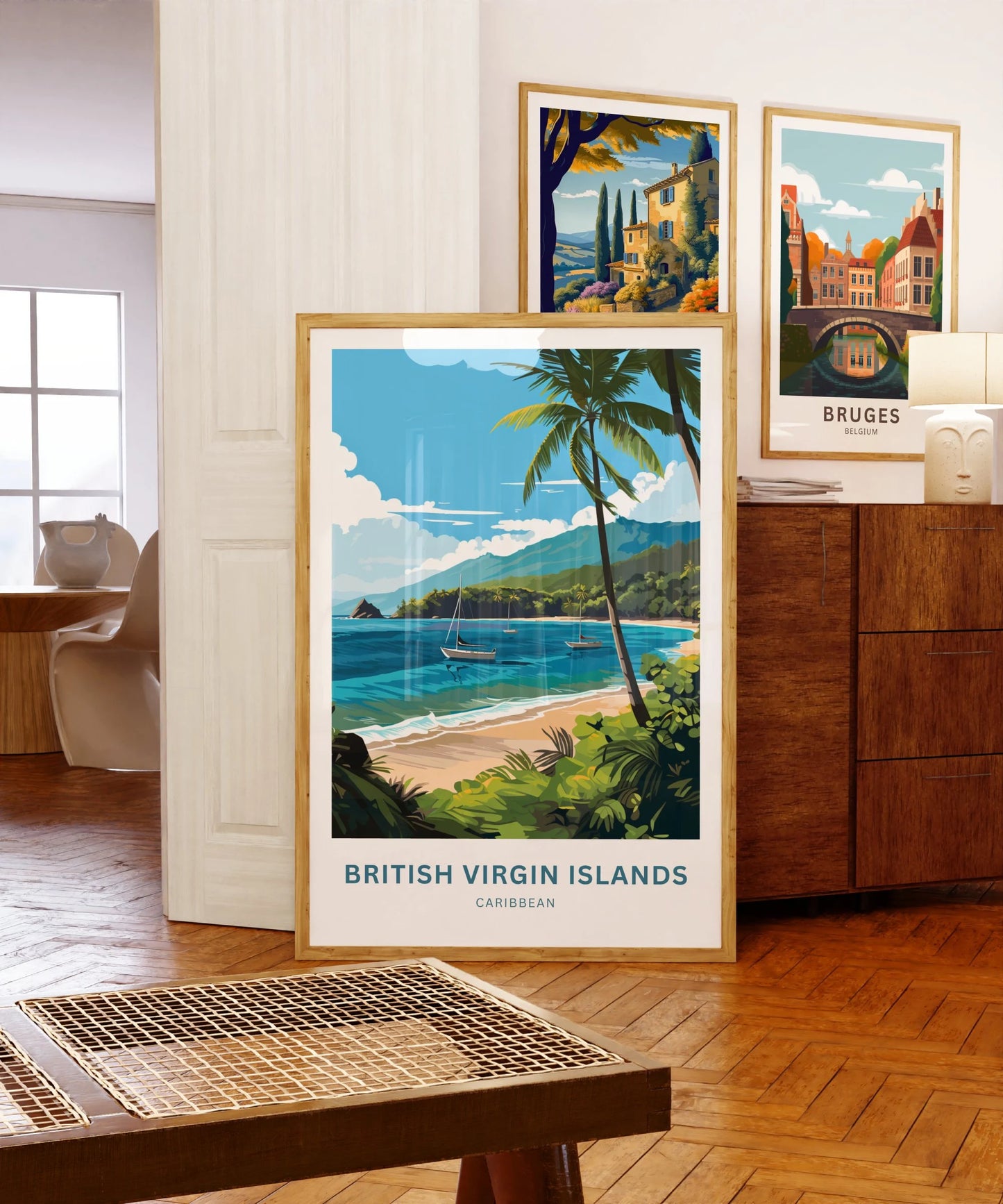 British Virgin Islands Travel Poster
