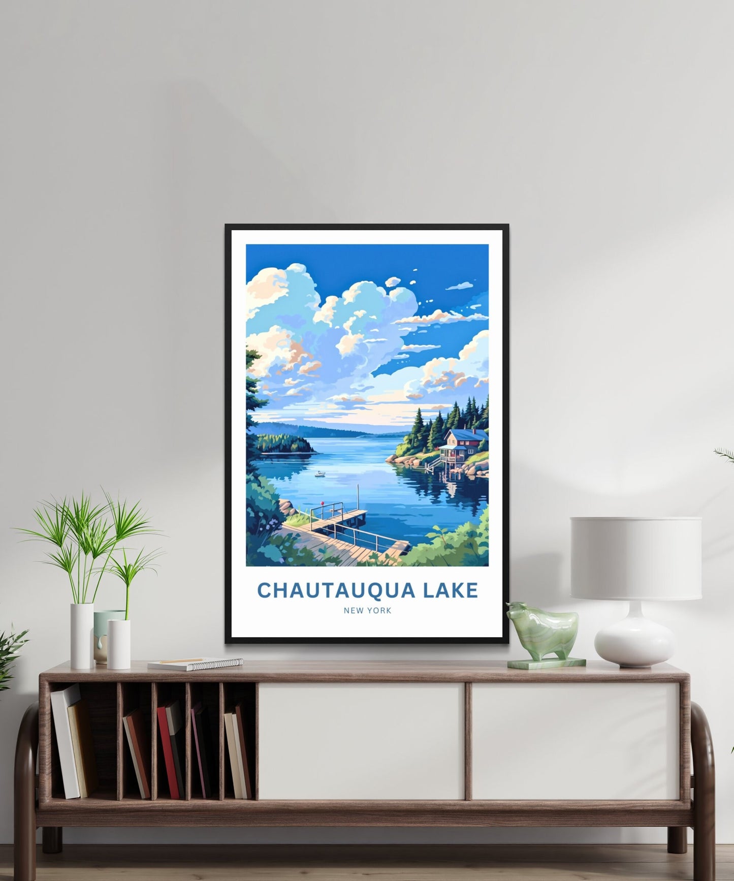 Chautauqua Lake Travel Poster