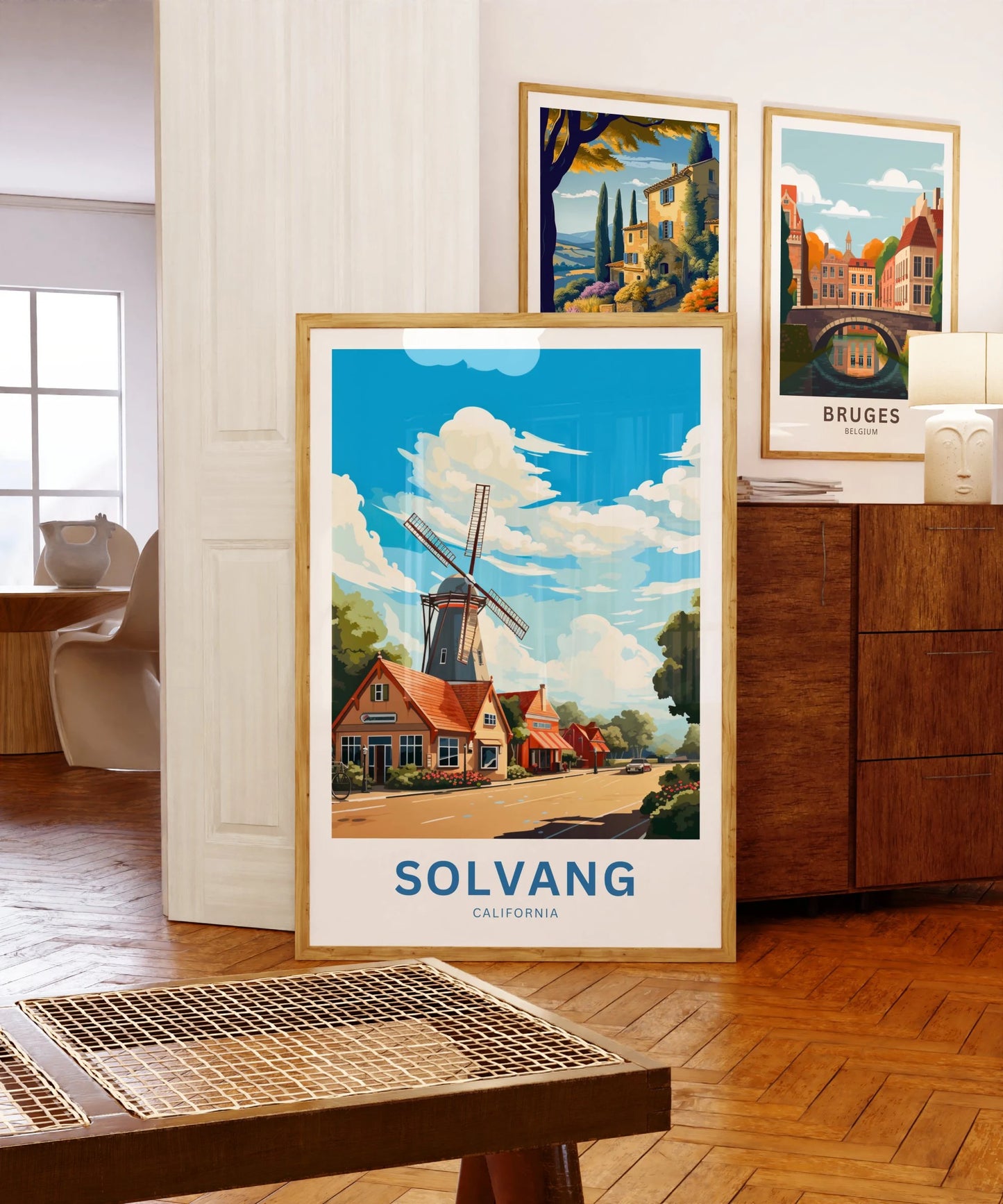 Solvang Travel Poster