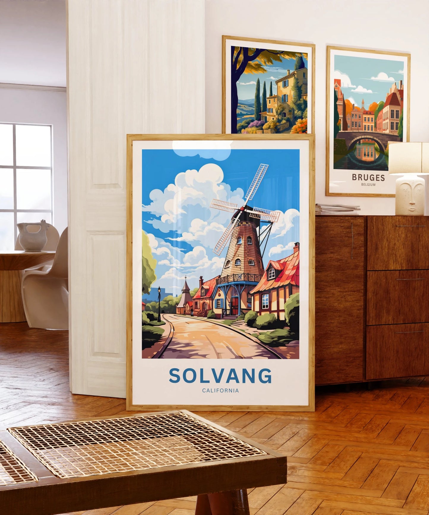 Solvang Travel Poster