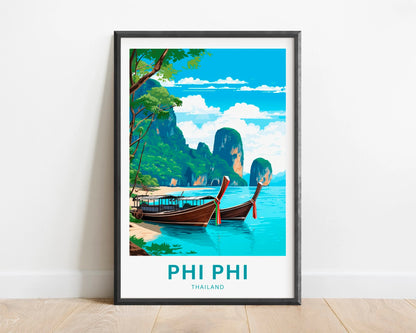 Phi Phi Travel Poster