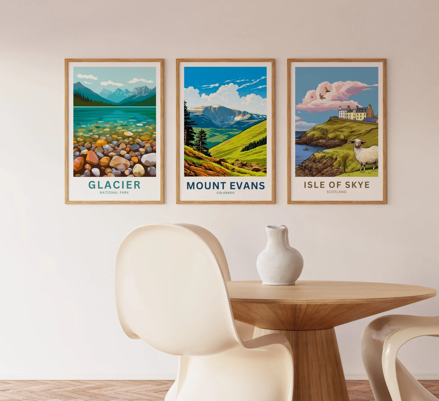 Mount Evans Travel Poster