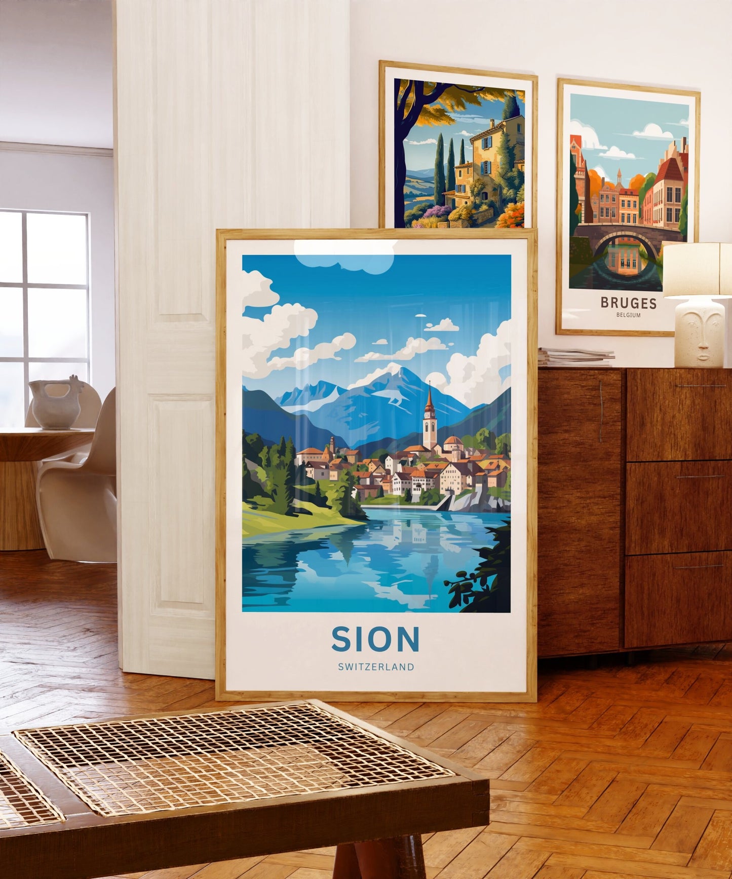 Sion Travel Poster