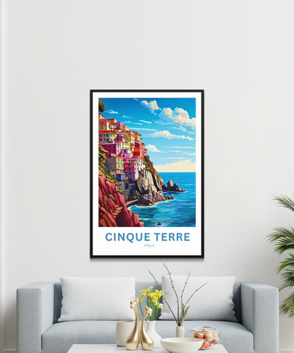 Cinque Terre Travel Poster