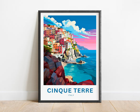 Cinque Terre Travel Poster