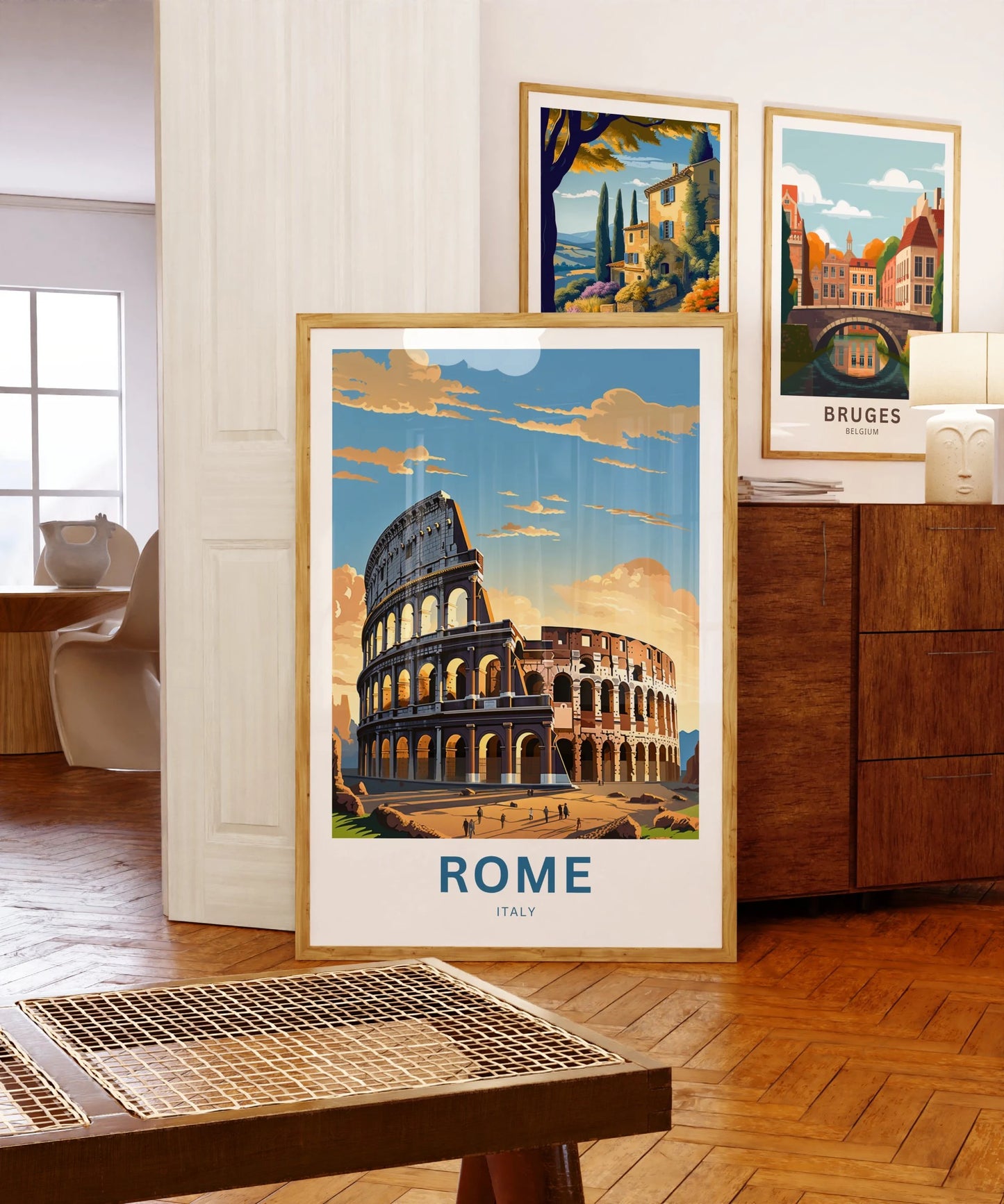 Rome travel print