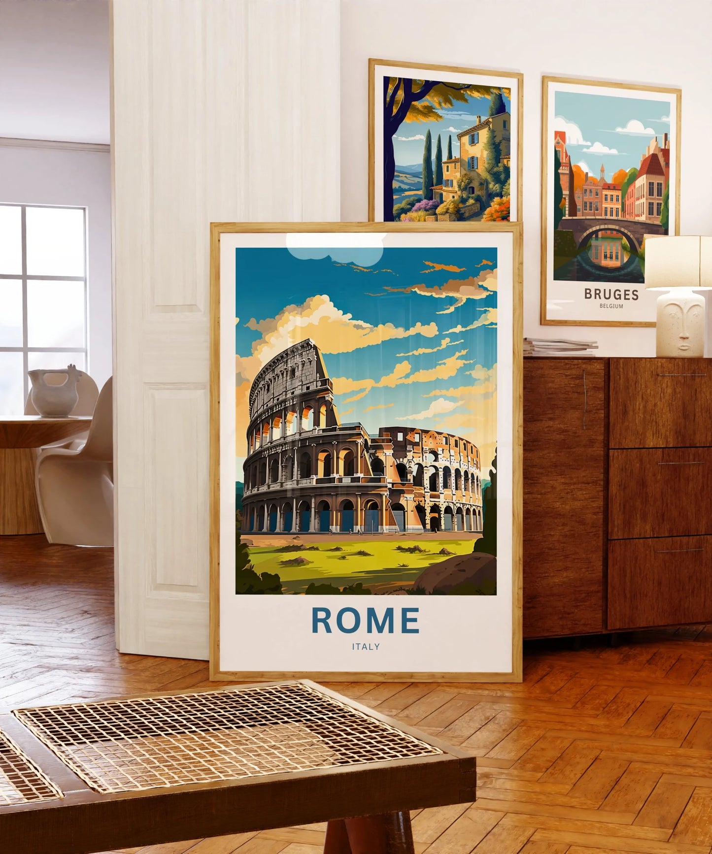 Rome travel print