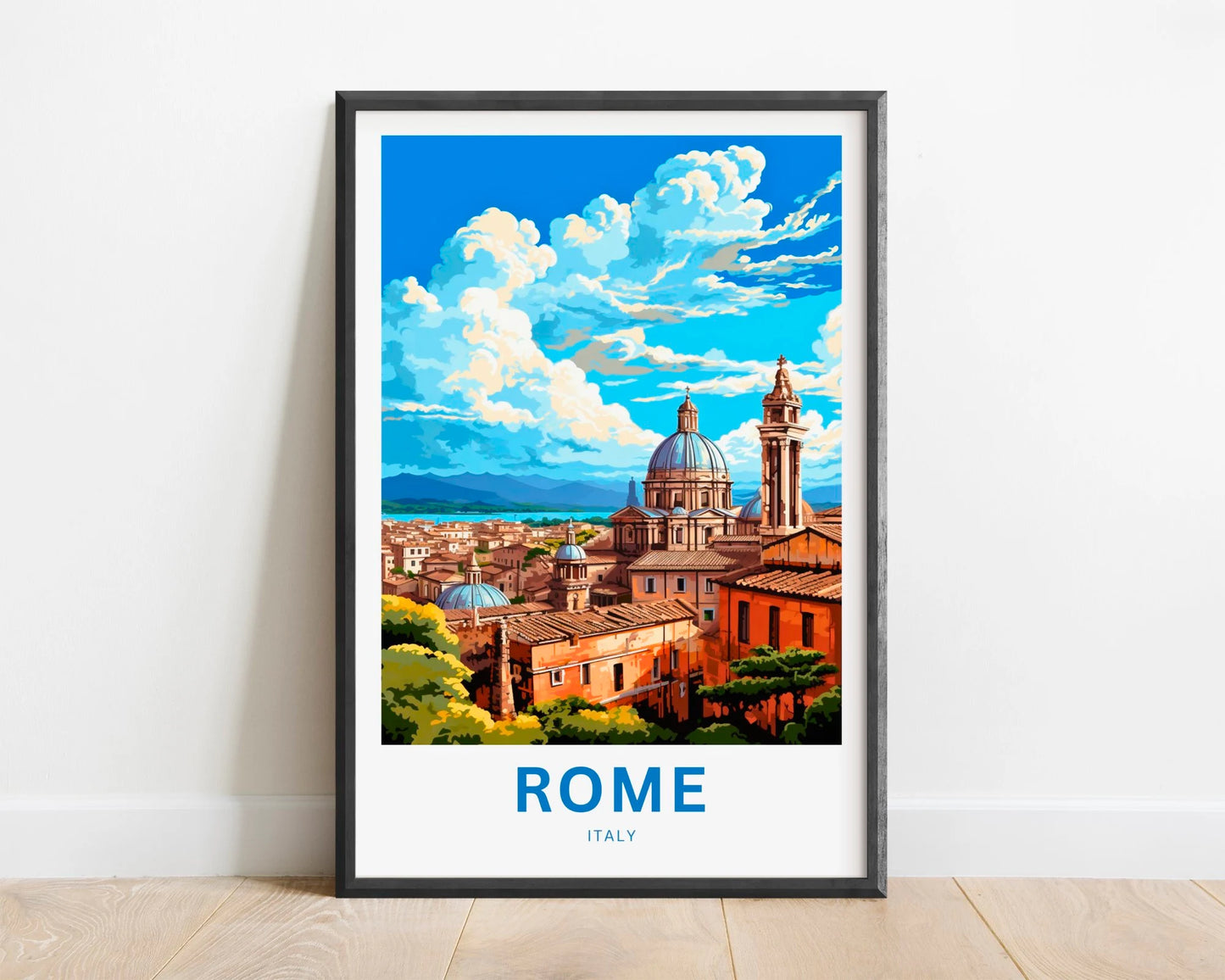 Rome travel print