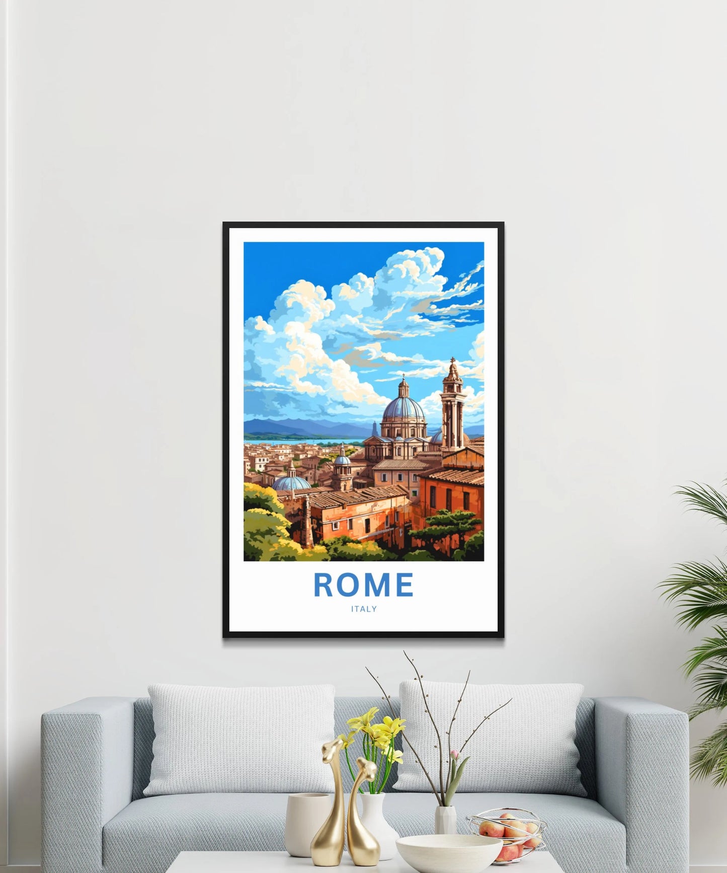 Rome travel print