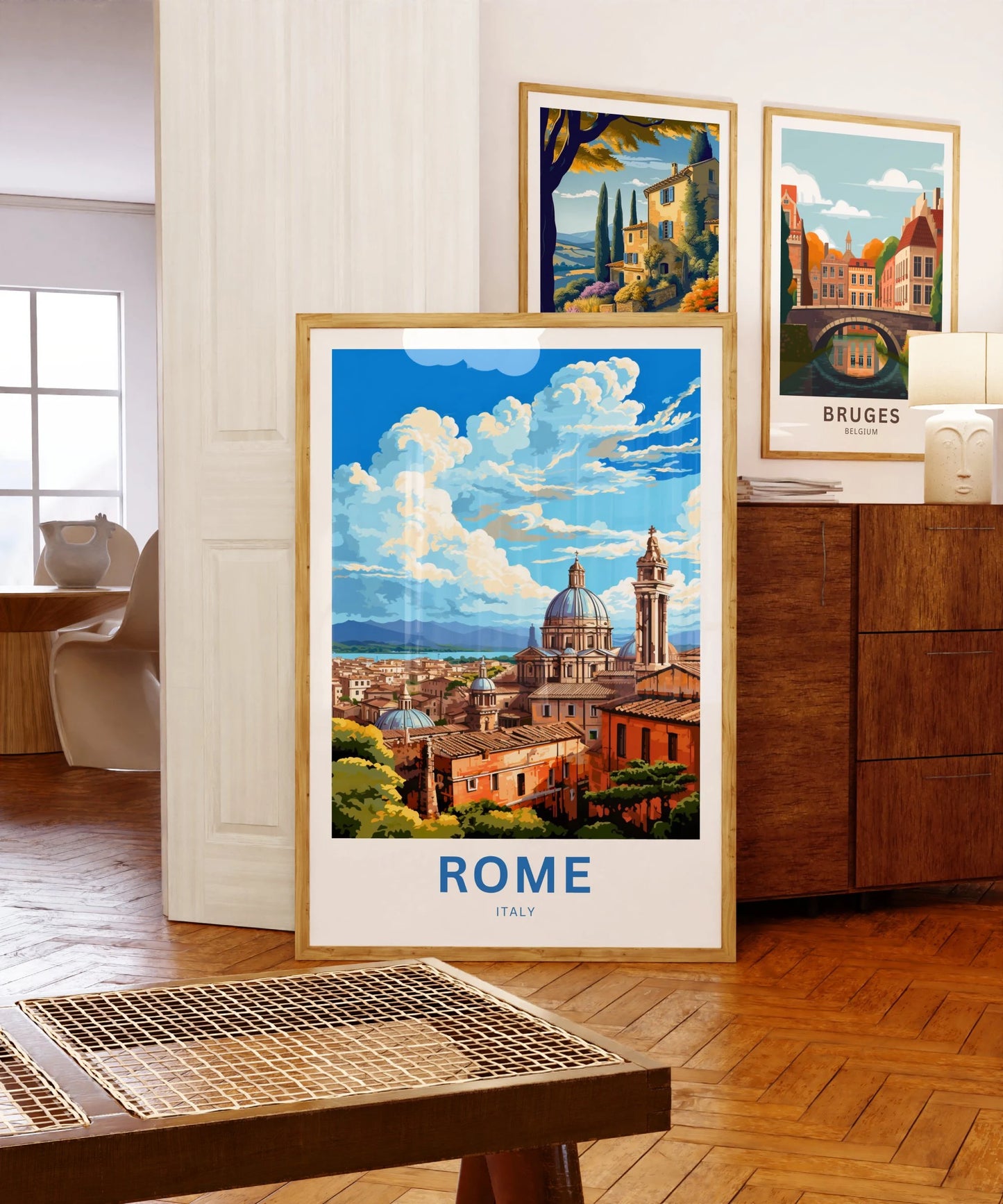 Rome travel print