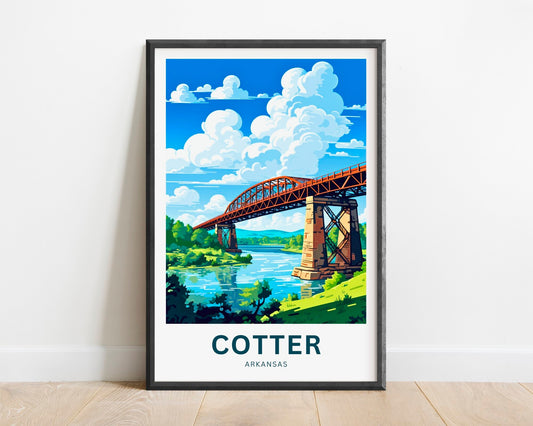 Cotter Travel Poster