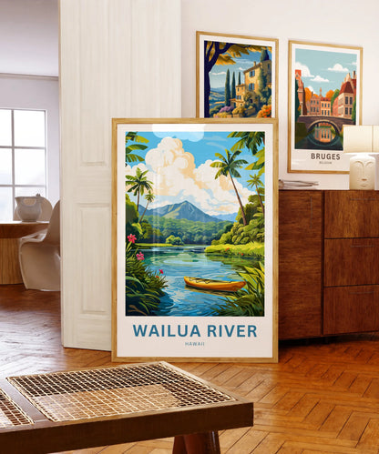 Wailua River Travel Poster