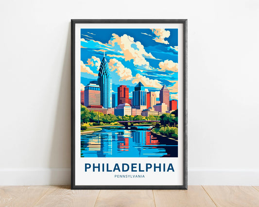 Philadelphia Travel Poster