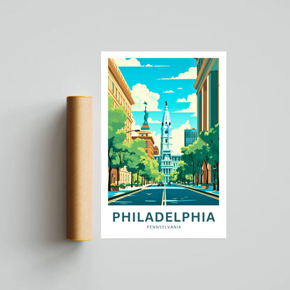 Philadelphia Travel Poster