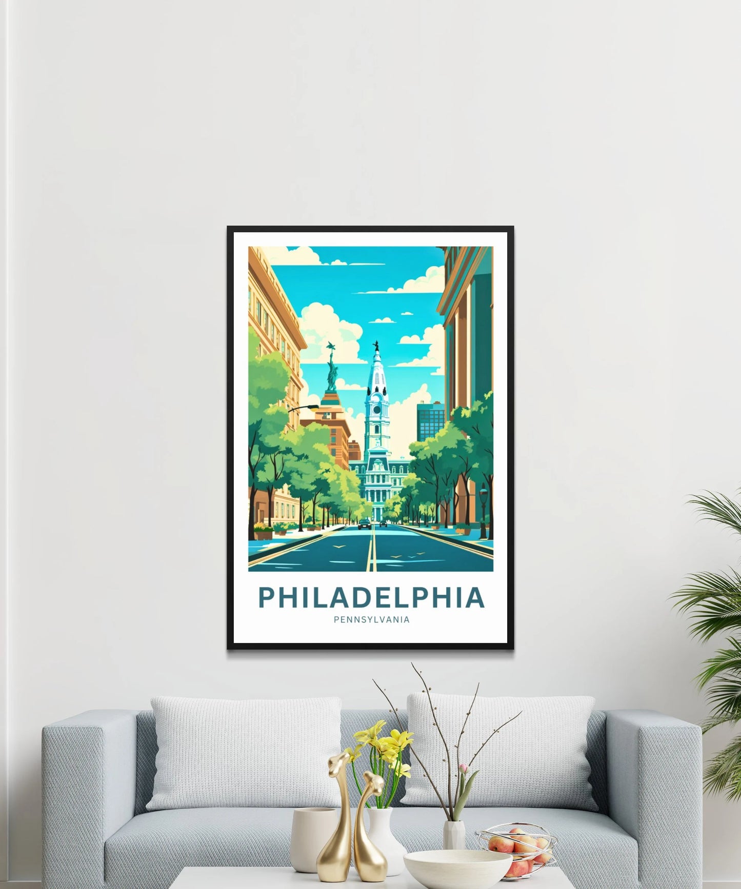 Philadelphia Travel Poster