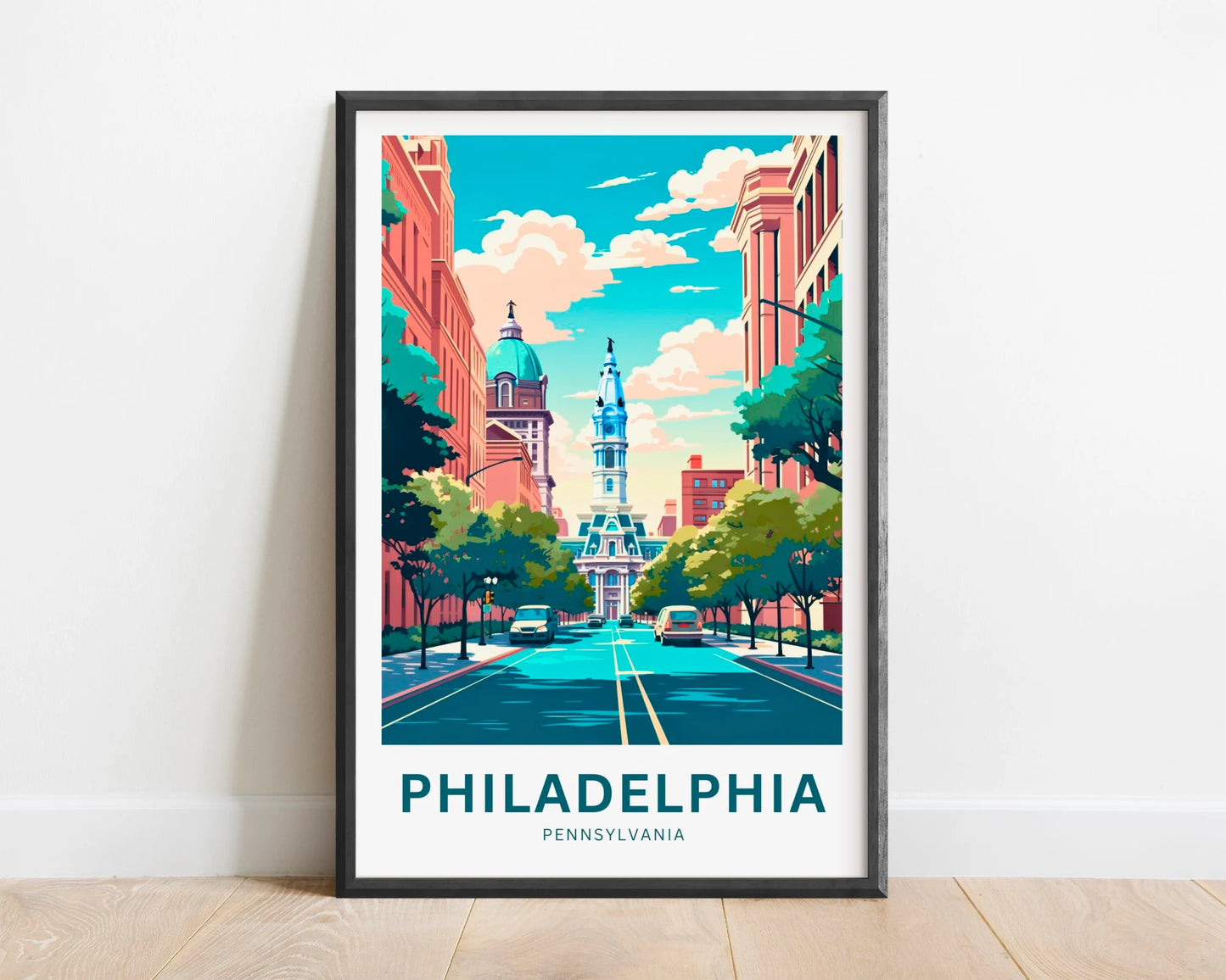 Philadelphia Travel Poster