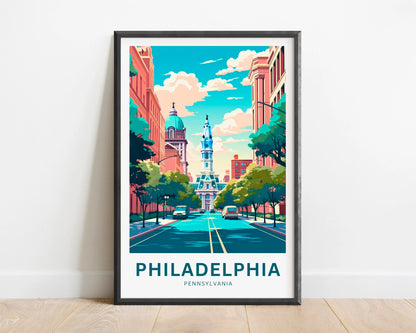 Philadelphia Travel Poster