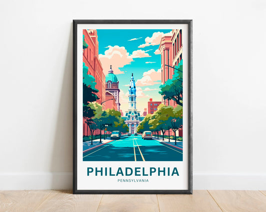 Philadelphia Travel Poster