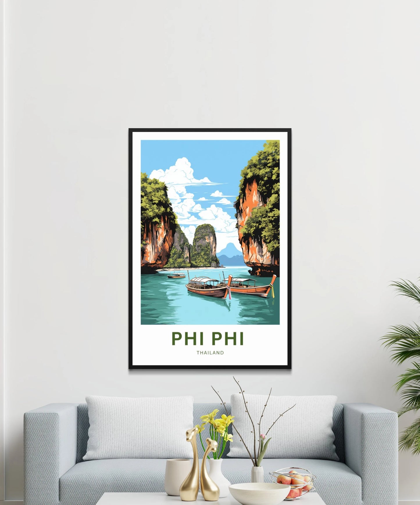 Phi Phi Travel Poster