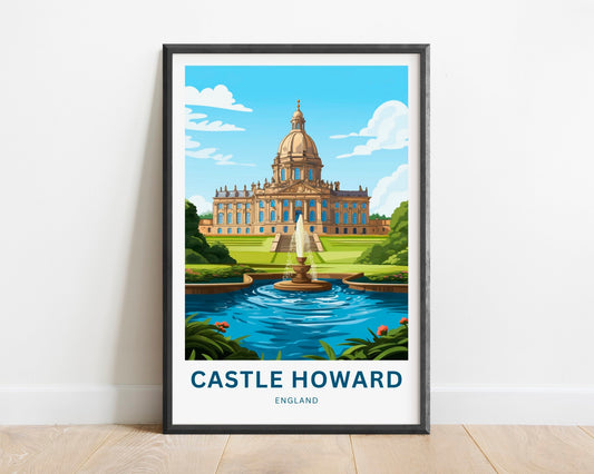 Castle Howard Travel Poster