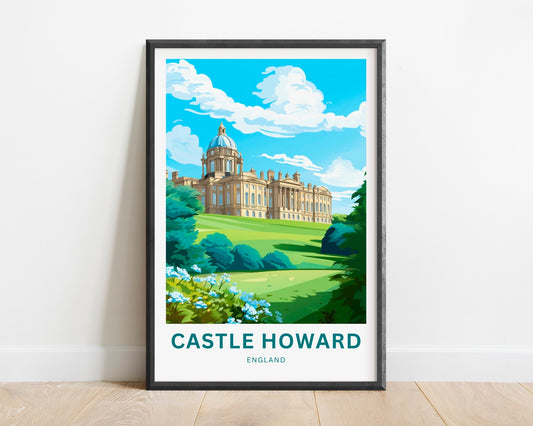 Castle Howard Travel Poster