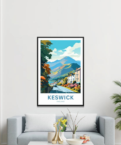 Keswick Travel Poster