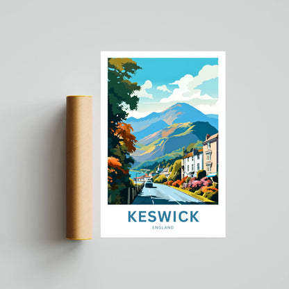 Keswick Travel Poster