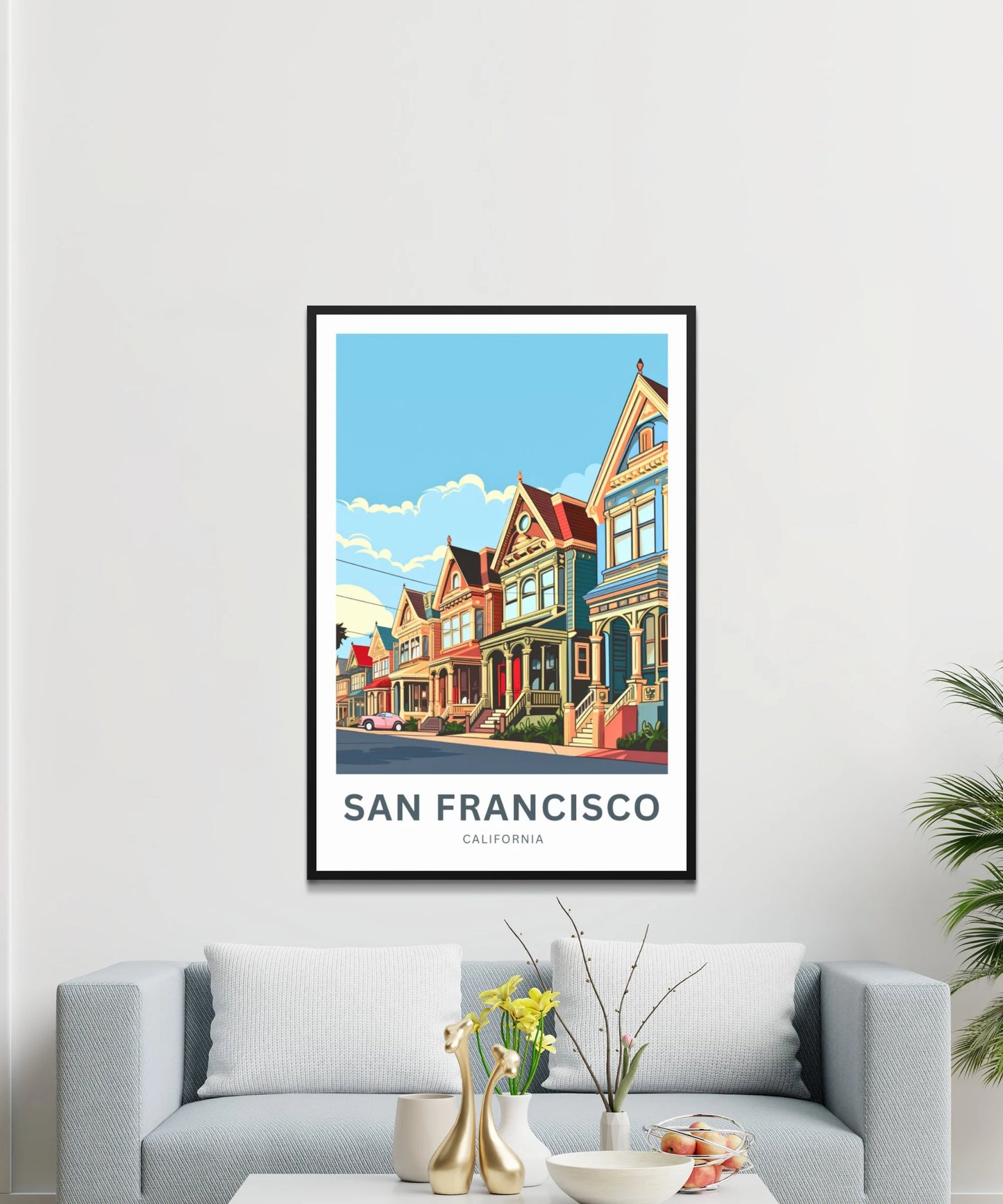 San Francisco Travel Poster