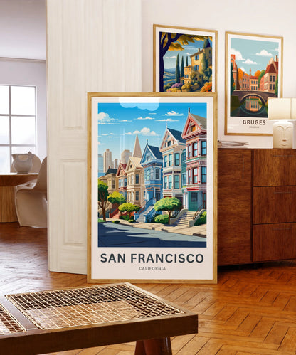 San Francisco Travel Poster