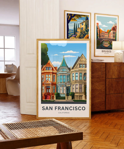 San Francisco Travel Poster