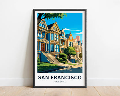 San Francisco Travel Poster