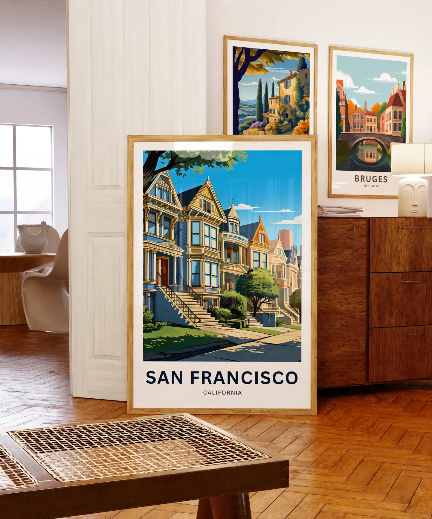 San Francisco Travel Poster