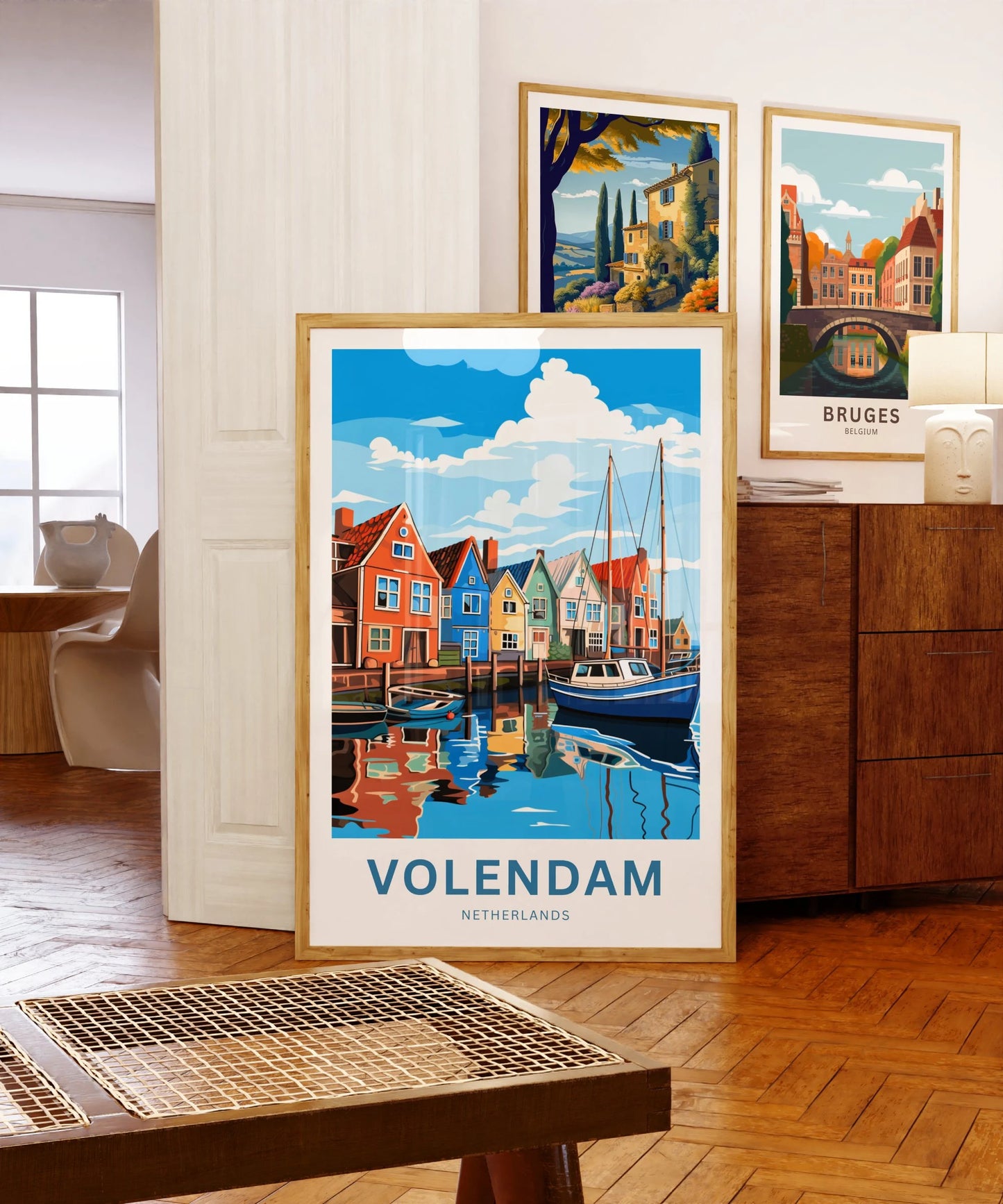 Volendam Travel Poster