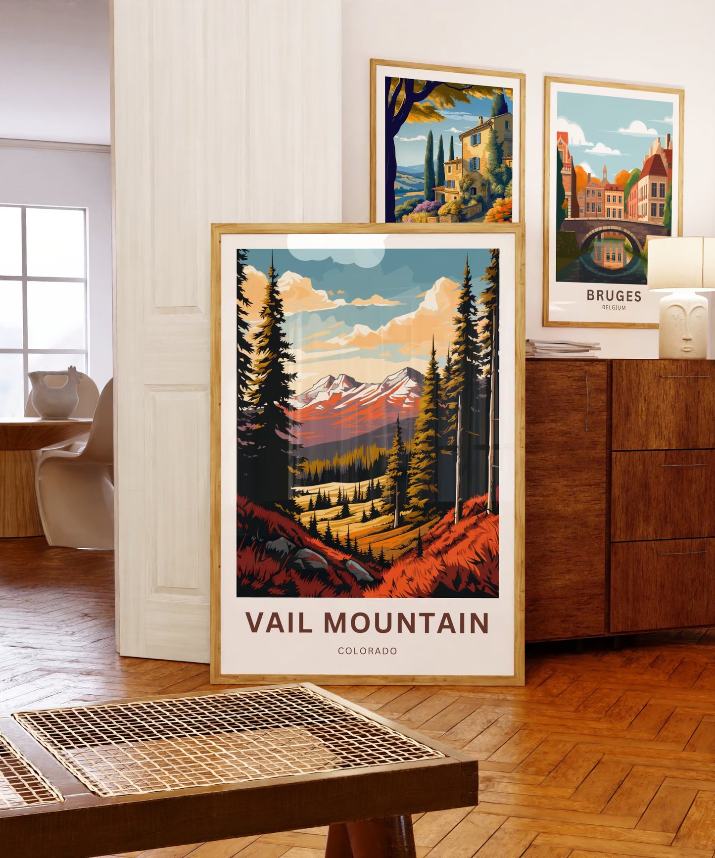 Vail Mountain Travel Poster