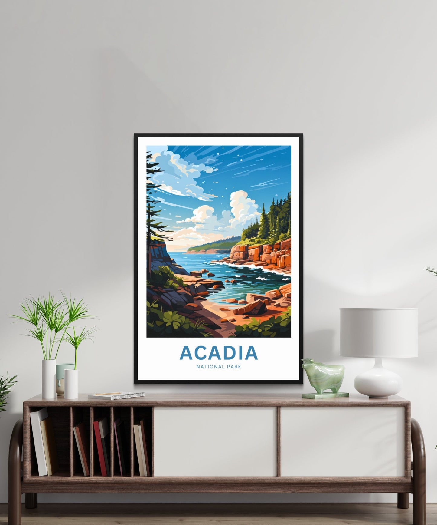 Acadia Travel Poster