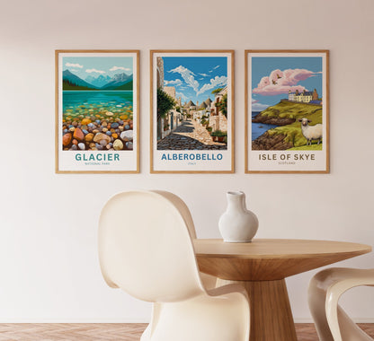 Alberobello Travel Print - Historic Beauty