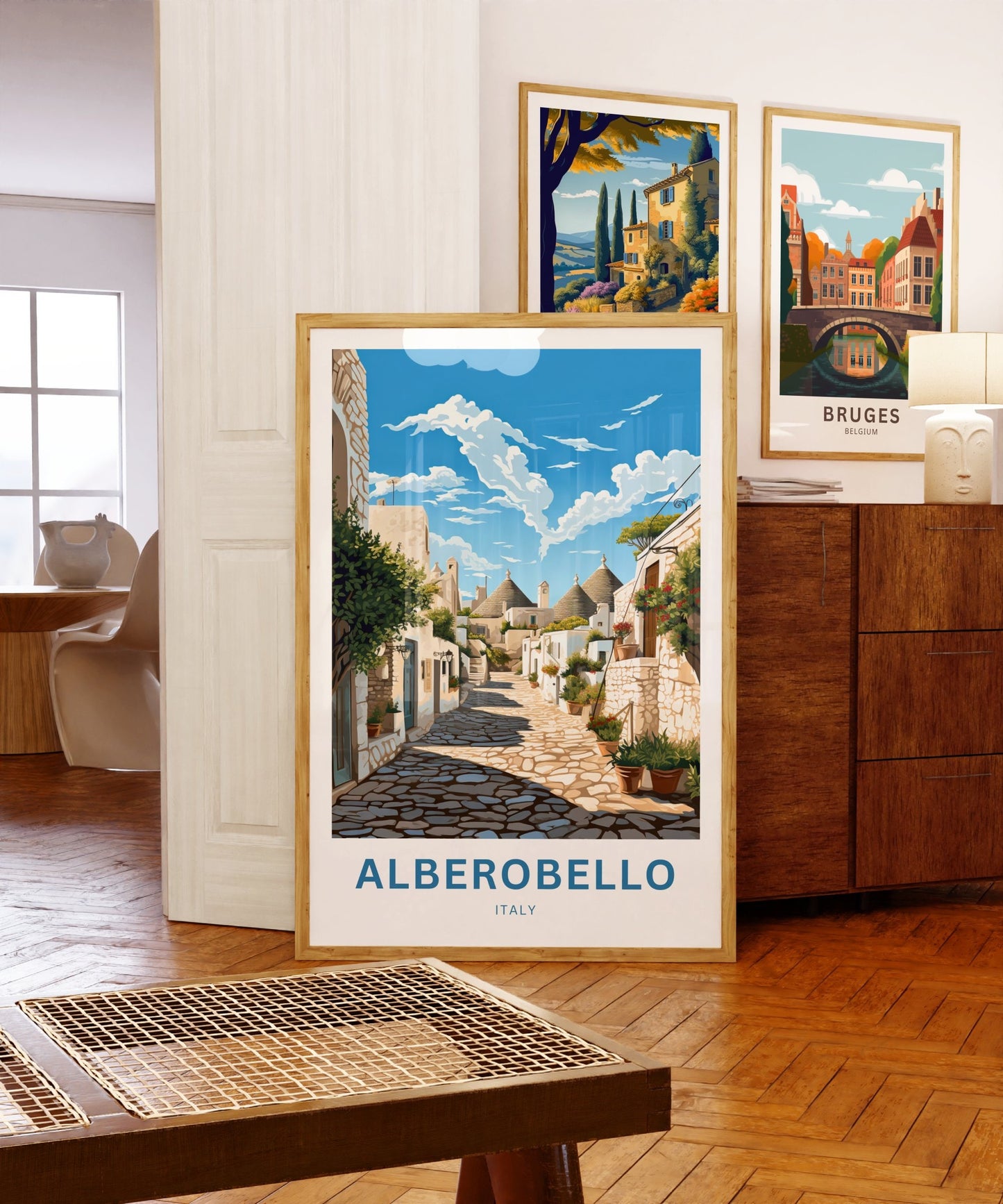 Alberobello Travel Print - Historic Beauty