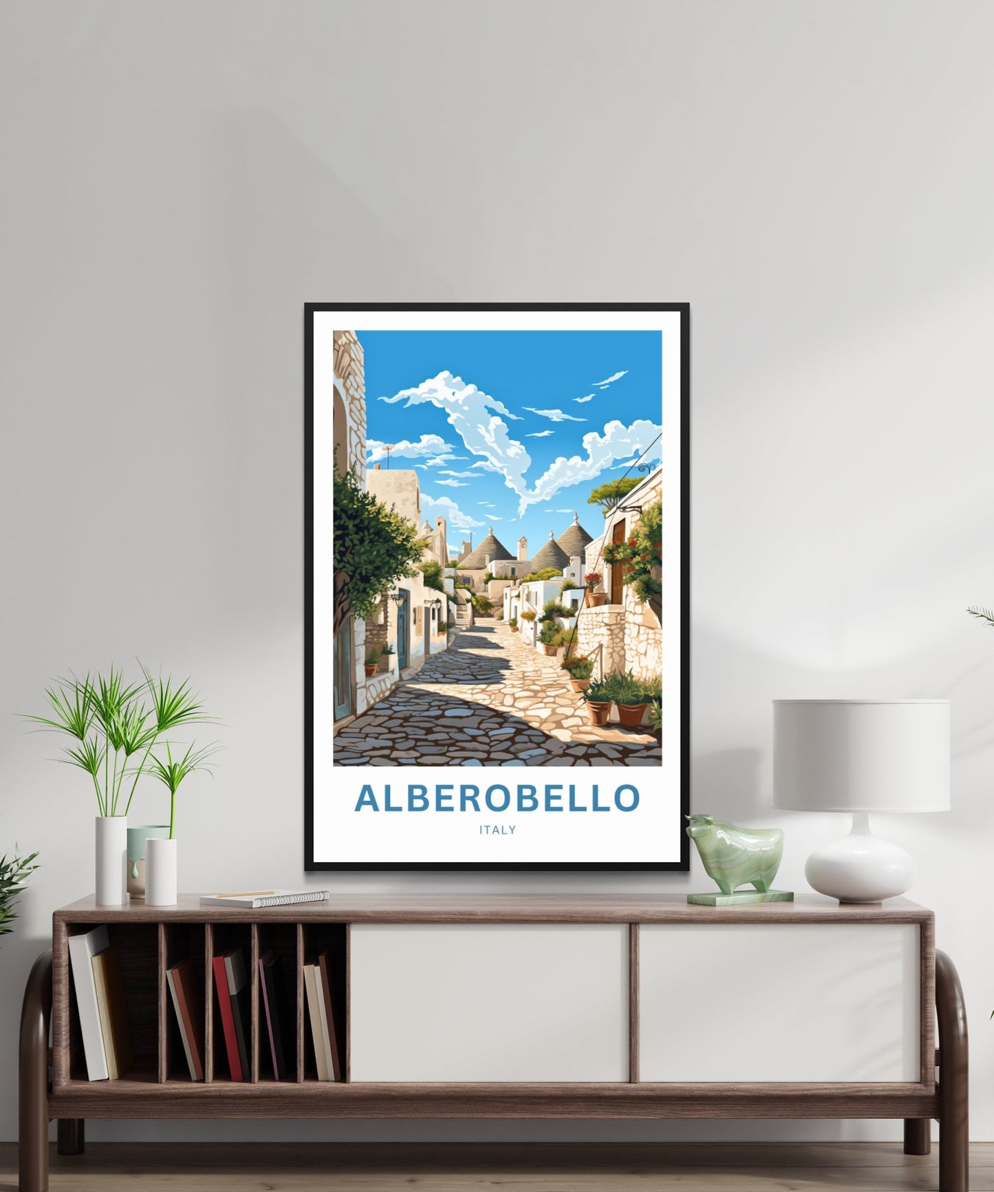 Alberobello Travel Print - Historic Beauty