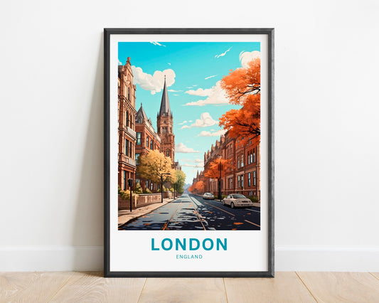 London Travel Poster