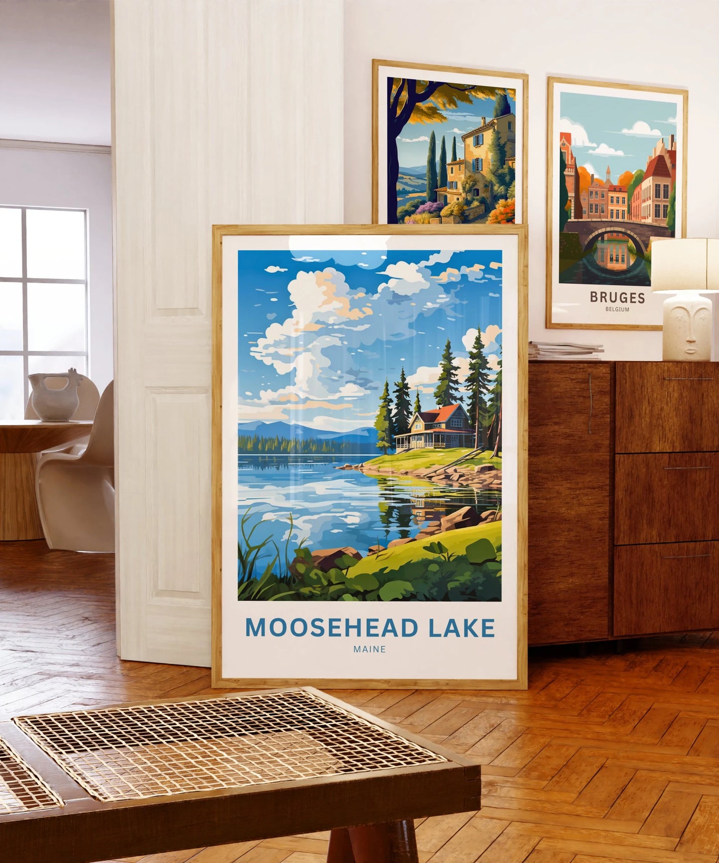 Moosehead Lake Travel Poster