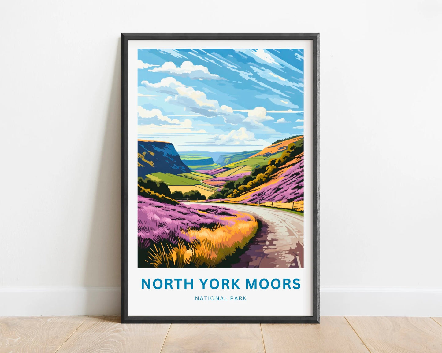 North York Moors  Travel Poster