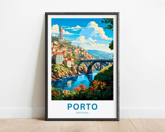 Porto Travel Poster