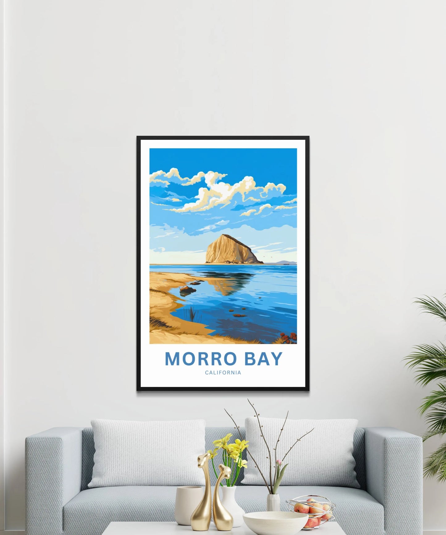 Morro Bay Travel Poster