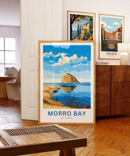 Morro Bay Travel Poster