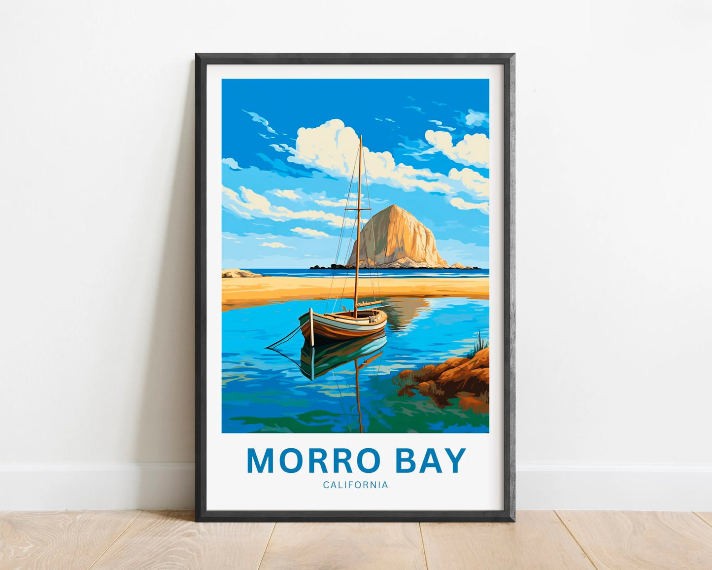 Morro Bay Travel Poster