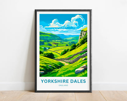 Yorkshire Dales  Travel Poster