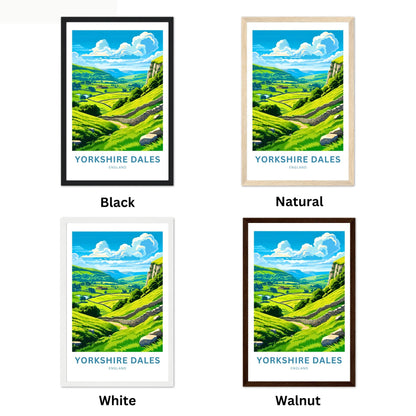 Yorkshire Dales  Travel Poster